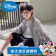 Disney Children's Ice Silk Sun Protection Clothes Boys Summer Clothes 2025 New Medium and Large Children's Thin Breathable Sun Protection Clothes Korean Style Fashionable Gray Sun Protection Clothing 170 Recommended height is about 169 cm