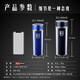 Sibao Thermos Cup Ark 1278 Auto 304 Edelstahl Wasserbecher Männer und Frauen Tee Trennung Wasser Tasse Arche Ark C1-350ml Schwarz
