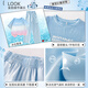 Yoyo one (Yoyo one) girls suit summer 2025 new fashionable children's short-sleeved work pants big children summer fashionable street-fried two-piece set 19150 purple 15265 apricot color 160 160cm