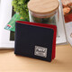 Yunfan (yunfan) billetera corta para hombres y mujeres, billetera de monedas de lienzo, billetera simple del estudiante, bolsa de moneda azul