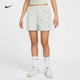 Nike (Nike) Frauen mit mittleren Taisten Kurzfilms Sommersporthosen gewebt Nike alles fv6623 034 flach silber/weiß s