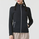 安德玛（UNDERARMOUR）UA女装 运动服跑步健身训练外套立领休闲夹克时尚潮流女士上衣 1380130-001 XS