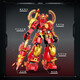 2025 Nouveaux blocs de construction de petites particules Nezha Mecha Boy Assembly Toys 6-12 ans Gift M1- Tank se transforme en hotien mecha 757 particules