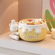 Yunya cute honeypot little bear entrance key storage ornaments entrance door living room home desktop decoration birthday gift storage ornaments white + storage rack + three-layer storage rack