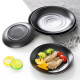 Placa de vajilla de metamina Catering Snack Plate Barbacoa Barbaco