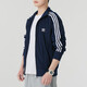 Adidas Clover 2025 New Men's Knitted Jacket Sports Casual Stand Collar Jacket IR9893/Blue XL