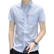 
Official website Fang Ship Store Flag 2025 new ice silk short-sleeved shirt men's summer thin style with pockets 854 green M 90-104Jin [Jin equals 0.5 kg]