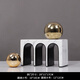 
Modern style Wangzhai TV cabinet ornaments light luxury model room living room bookcase sales office art 3883 step up