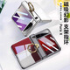 Lebiyi Huawei Purax Mobile Handy Hülle Neue Pura X Wide Folding Screen Ring Bracket Transparent Protective Case HH-Kollektor-Version Full-inclusive Anti-Fall Huawei Ultra-dünn High-End-Hülle Luminous Silver Hinge All-inclusive