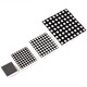 Zejie 8*8 LED dot matrix module 1.9/3/3.75/5mm red 1088/1588/2088BS common yin and yang screen 3.75mm common yang (1588BS)