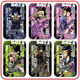 
Jojo's Wonderful Adventure Card Set Empty Strip Xulun Jotaro Gioro Student Campus Card Meal Card Bus Card Set [Hot Sale] z14957 Joni [Card Set + Long Lanyard]