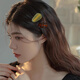 Xiangwan hairpin 2 side clips acetic acid water drop broken hairpin female side duckbill clip one-word bangs clip hairpin female gift