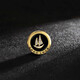 Kerla Old Phoenix Gold Store Brosche Herrenanzug Accessoires Herrenarbeitswarenkragen Brosche Pin Kleidung Halsknopf