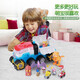 汪汪队立大功（PAW PATROL）正版汪汪队电动恐龙救援巡逻车变形玩具恐龙救难队电动四驱越野车 豪华电动巡逻车16794+8辆合金小