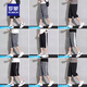 Pantalones casuales de romon pantalones recortados para hombres pantalones deportivos delgados de verano suelto de hielo casual de seda sobre rodilla rápida pantalones secos pantalones cortos para hombres 713 gris oscuro m (peso recomendado 80-100 jin [Jin equivale a 0.5 kg])