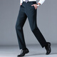 Pier Cardan trousers men's spring and summer thin middle-aged men's high elastic non-iron comfortable straight pants casual breathable suit pants F9906 blue 32 (2.5 feet waist circumference)