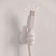Mozhou Creative Thumb Data Cable Storage Fixed Adhesive Hook Wire Coach Multifinectional Punch-Free Couleur complète 20 Crochet de pouce aléatoire
