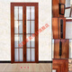 Meikejie folding door titanium magnesium aluminum alloy glass bathroom kitchen balcony partition hanging rail door simple customization main picture