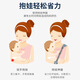 袋鼠仔仔 KANGAROO BABY简易安全带侧抱式轻巧省力单手抱娃配件透气防勒婴儿背带 折叠单凳+护腰+安全带【湖水蓝】