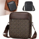 Nuevo bolso de hombro de moda bolso para hombres de alta gama viajero de campo cruzado bolso de hombro en la impresión de presbyop bolso cuadrado pequeño negro