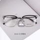 
Tyrannosaurus glasses Wang Hedi same optical frame fashion men and women large frame glasses frame BJ6105/6198 BJ6198-B16 transparent gray