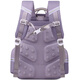 Lebag des élèves de l'école primaire Inventeur Edison Inventeur protège la colonne vertébrale et réduit les éclaboussures de grande capacité à grande capacité et empêche la chute du sac à dos pour enfants 2521-3 Lotus Purple