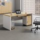 Kejiang office desk and chair combination writing desktop computer table small desk 1.2 meters (single table) - E0 grade environmental protection board