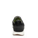 Florsheim Boys' Satellite Knit Slip-On Sneakers Little and Big Kid, Black//White Black//White 4 Big Kid