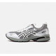 Asics XFREJAWEWER joint brand GEL-1090v2 electroplated silver retro running shoes for men and women. Official authentic electroplated silver 1203A254-020 43.5 half a size