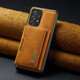 Suitable for Samsung Galaxy A73 wallet magnetic phone case A72 full-package anti-fall A71 special protective case M2 series [black] Samsung Galaxy A73 [5G version]