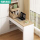 Wen Shiou's home arc corner wardrobe dressing table cloakroom bedroom children's desk bookcase integrated custom 6A53 style 12156*1700*2100