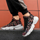 Skingping Shoes Shoes para hombres Summer Nuevos zapatos de malla delgada transpirable Versátiles de zapatillas informales al aire libre RF-9909 Negro y rojo 42
