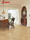 Sweet Miaomiao Logne Crème Style Taux de grain de bois 600x1200 Salon et chambre Herringbone Fish Os Match Tiles de sol rideau jaune Wutong BJ12799 600 * 1200