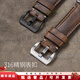佑庭适用苹果手表表带applewatch手表带S1049mm新款iWatch ultra表带 巧克力色+黑色配件 42mm（适用10代）