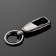 Elephant Hero car keychain men's high-end round buckle exquisite anti-lost personalized creative metal waist pendant pendant black