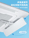 Fun Equipment Fun House Máquina de techo Aire acondicionado central Parabrisas Parabrisas Salida de aire de refrigeración Deflector Parabrisas universal Soplado antidirecto 4 piezas (con papel de aluminio de algodón impermeable incluido) 11 * 56 CM (individual 1 56x11x0.5 cm