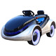 Ciencia ficción CAR el automóvil eléctrico para niños El automóvil de carga de juguetes para las cuatro ruedas puede reposar para personas, niños, automóvil de batería grande de doble rueda de bebé con control remoto, rojo normal + tracción de doble rueda de doble electricidad + control remoto