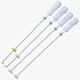 Suitable for Haier washing machine balanced boom shock absorbing spring device accessories XQB75-KS828-S1258-S12588 Buy 2045/A hanging boom three white one yellow