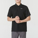 耐克（NIKE）黑色POLO衫冰丝短袖速干翻领T恤夏季 黑色FN3895-010  纯棉针织 S 100-120斤