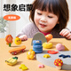 Deli 12 Farbe Ultra leichter Ton plastizine lehm handgefertigte Kunst DIY Geschenk Spielzeug Schonfarbe Tont Handeimer Kinder Schreibwaren Geburtstagsgeschenk Rosa