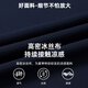 花花公子冰丝短袖t恤男士2025夏季新款薄款商务休闲POLO衫中老年运动套装 6629-黑色 【单件上衣】 M 穿95-110斤