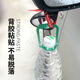 迪加伦汽车后视镜小圆镜 前后轮盲区轮胎镜倒车镜子360度可调高清辅助反 正驾驶-白色单个装