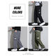Pure Yishion Straight-Bein-Arbeitshose für Männer Sommer dünne lässige Hosen Amerikanische Modemarke Mehr-Pocket Lose Locker-Size Weit-Bein-Hosen 9930 Schwarz A 7xl 255-275jin [Jin gleich 0,5 kg]