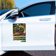 Star Duke Odebiao Banane Personalisierte Zitate kopieren positive Energieleben kreative Textauto -Aufkleber Banane auf der Rückseite - Groß 3524 cm