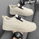 Seven Wolf Canvas Men's Shoes for Summer Breathable 2025 New Men's Sports and Leisure Ever-Match Flat Shoes for Lazy One-Part Shoes Beige-Main Picture 39