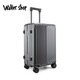 Walker Shop suitcase aluminum alloy trolley travel code box universal wheel suitcase anti-fall large capacity lightweight silent box dark gray 24 inches