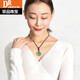 Drjefun Natural Green Ghost Pendant les femmes de collection de la collection de femmes de haute qualité Cornucopie Green Ghost Crystal Pendant Boy Birthday Gift 13794 Finance and Economics