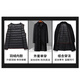 Mushilang 90 white duck down wool coat men's mid-length autumn and winter thickened removable down liner men's coat