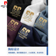 Pier Cardin pure cotton men's short-sleeved POLO shirt summer new high-end light luxury embroidered lapel T-shirt loose middle-aged dad suit 6626 mist blue 2XL 54 [recommended 160-180Jin [Jin equals 0.5 kg]]