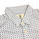AIGLE2025 Sommer Neues französisches Shirt Herrengeschäft Outdoor Business Casual Printed Shirt Bubble Blue N4877 M